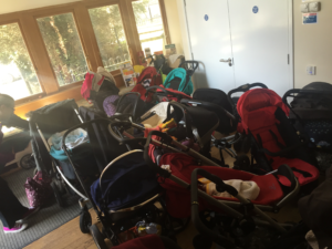 Tab Family Cafe buggy park!